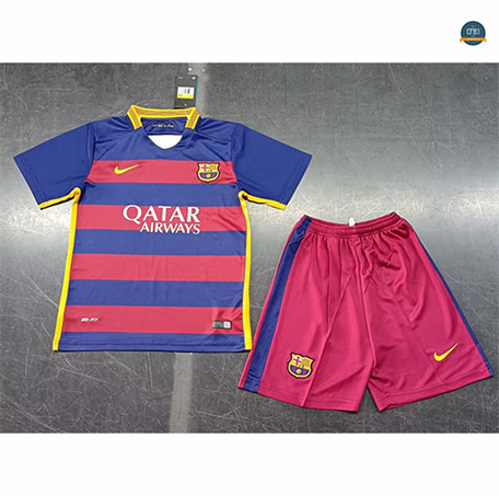 Nuevas Camiseta futbol Retro 2015-16 Barcelona Niño 1ª Equipación