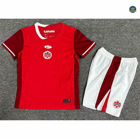 Diseñar Camiseta futbol Canada Niño 1ª Equipación 2024/2025