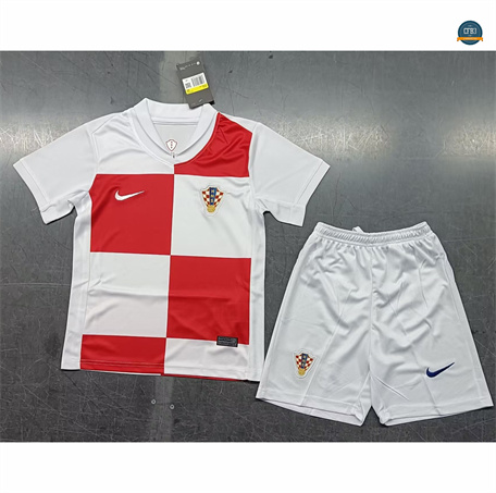 Venta Camiseta futbol Croacia Niño 1ª Equipación 2024/2025
