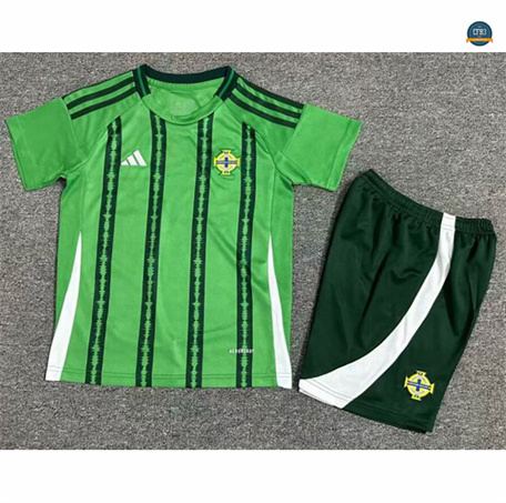 Nuevas Camiseta futbol Irlanda del norte Niño 1ª Equipación 2024/2025