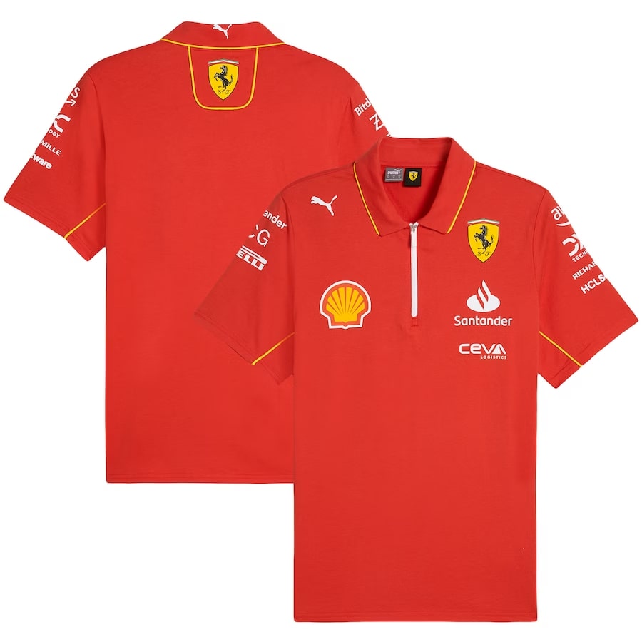 Cfb3 Camiseta Polo Scuderia Ferrari 2024