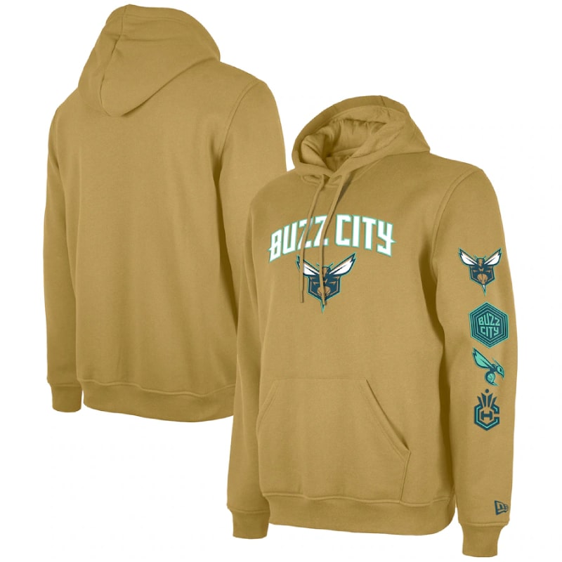 Cfb3 Camiseta Sudadera con capucha Charlotte Hornets 2024 - City