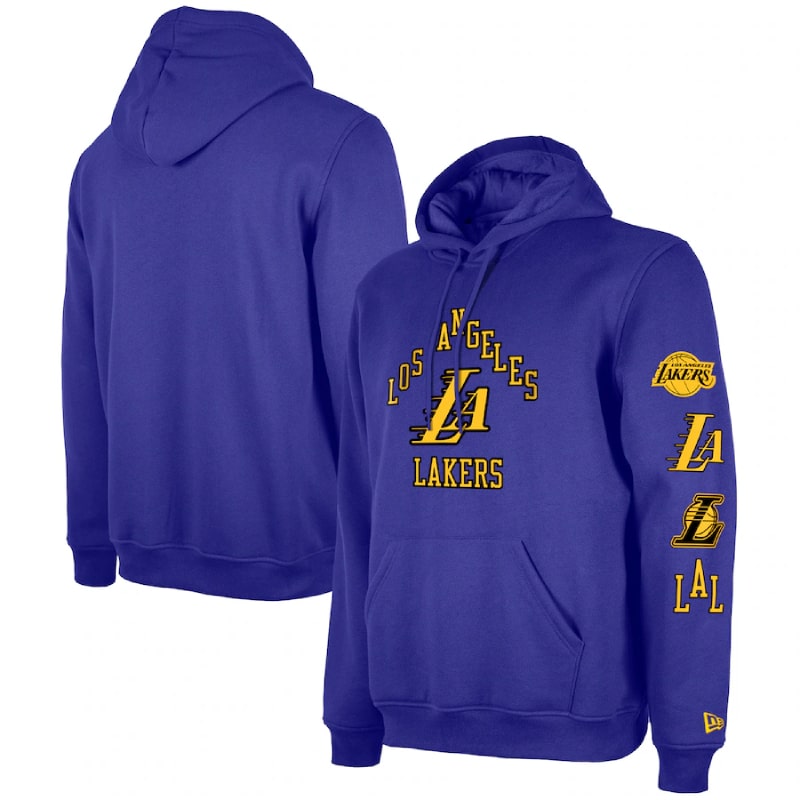 Cfb3 Camiseta Sudadera con capucha Los Angeles Lakers 2024 - City