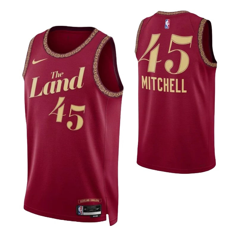 Cfb3 Camiseta Donovan Mitchell, Cleveland Cavaliers 2023/24 - City