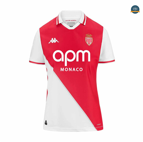Cfb3 Camiseta AS Monaco Mujer 1ª Equipación 2024/2025