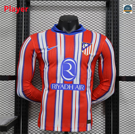 Cfb3 Camiseta Player Atletico Madrid 1ª Equipación Manga Larga 2024/2025