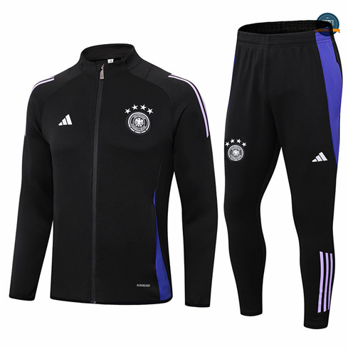 Venta Chaqueta Chándal Fútbol Alemania Equipación negro 2024/2025