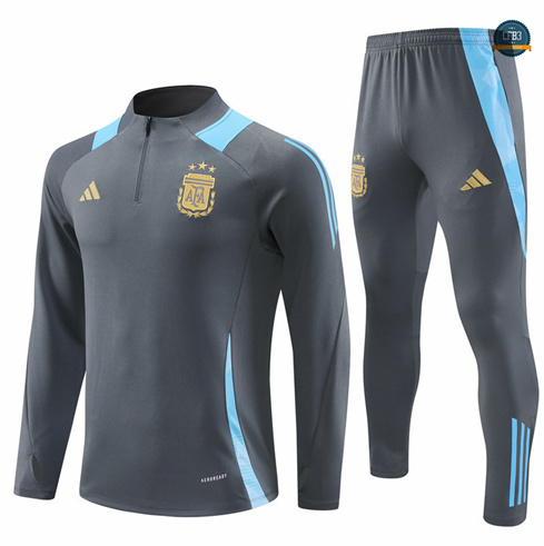 Diseño Chándal Fútbol Argentina Equipación gris 2024/2025