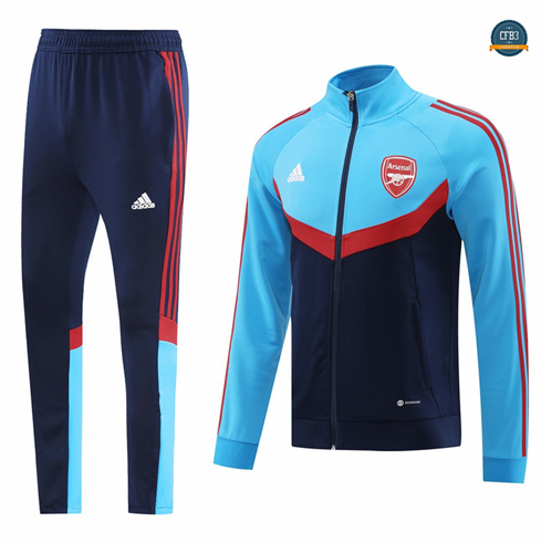 Hacer Chaqueta Chándal Fútbol Arsenal Equipación azul 2024/2025