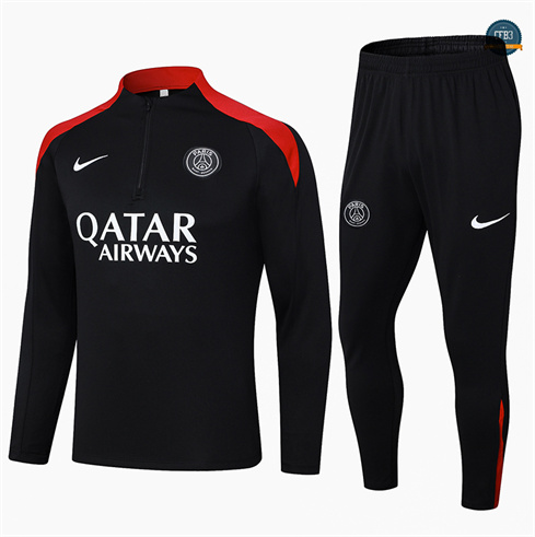 Ofertas Chándal Fútbol Paris Saint Germain Equipación negro 2024/2025