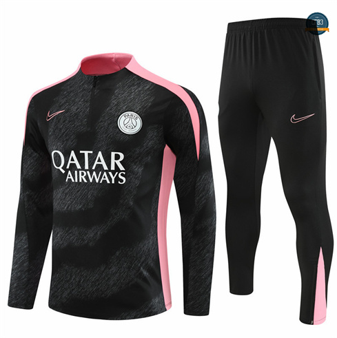 Nuevas Chándal Fútbol Paris Saint Germain Equipación negro 2024/2025