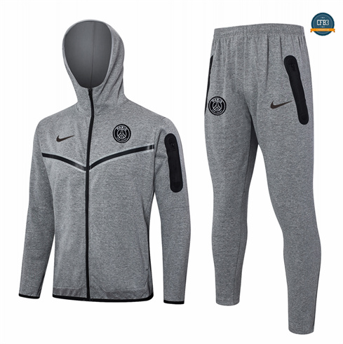 Ofertas Chaqueta Chándal Fútbol Paris Saint Germain Equipación Sombrero gris 2024/2025