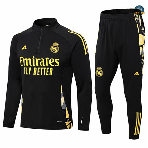 Ofertas Chándal Fútbol Real Madrid Equipación negro 2024/2025