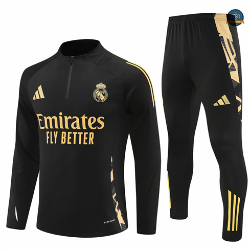 Crear Chándal Fútbol Real Madrid Equipación negro 2024/2025