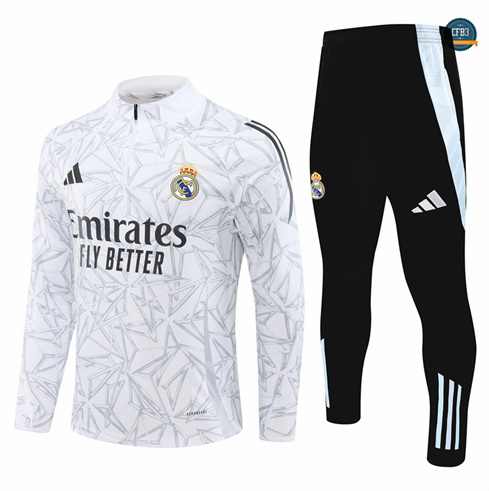 Buscar Chándal Fútbol Real Madrid Equipación Blanco 2024/2025