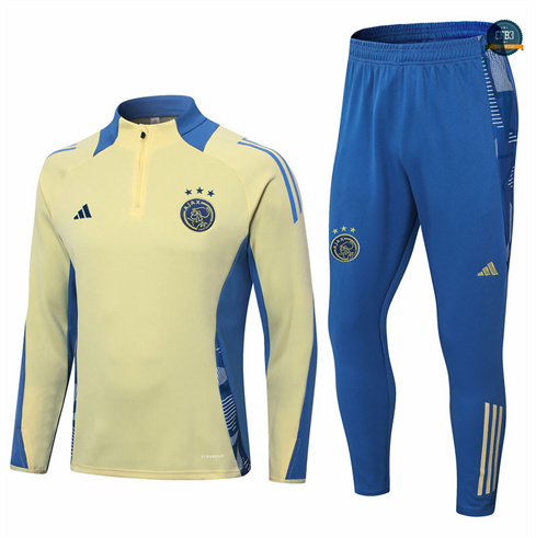 Ofertas Chándal Fútbol Ajax Niño Equipación amarillo 2024/2025