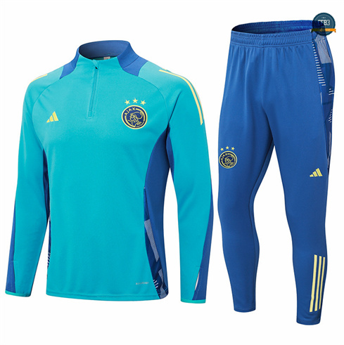 Outlet Chándal Fútbol Ajax Niño Equipación azul 2024/2025