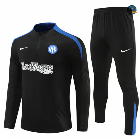 Venta Chándal Fútbol Inter Milan Niño Equipación negro 2024/2025