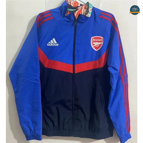 Diseño Rompevientos reversible Arsenal Equipación azul 2024/2025