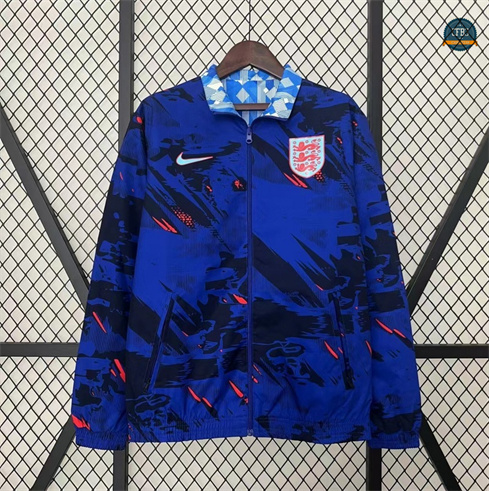 Comprar Rompevientos reversible Inglaterra Equipación azul 2024/2025