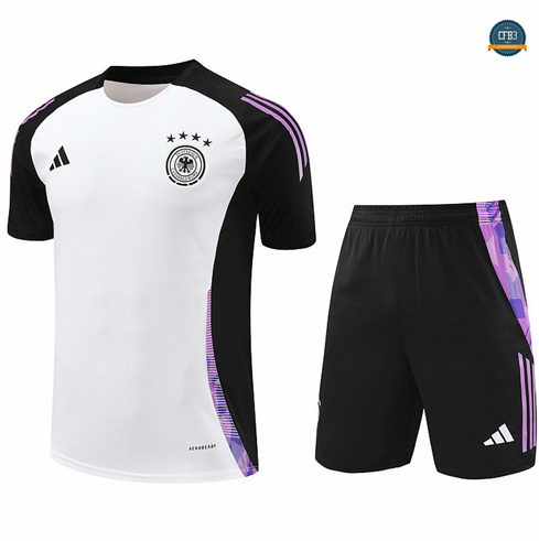 Diseño Camiseta entrenamiento Alemania + Pantalón Blanco 2024/2025