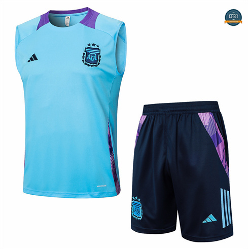 Buscar Camiseta entrenamiento sin mangas Argentina azul claro 2024/2025