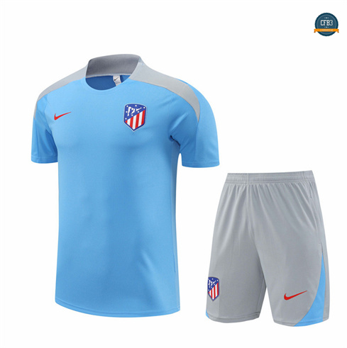 Ofertas Camiseta entrenamiento Atletico Madrid + Pantalón azul claro 2024/2025