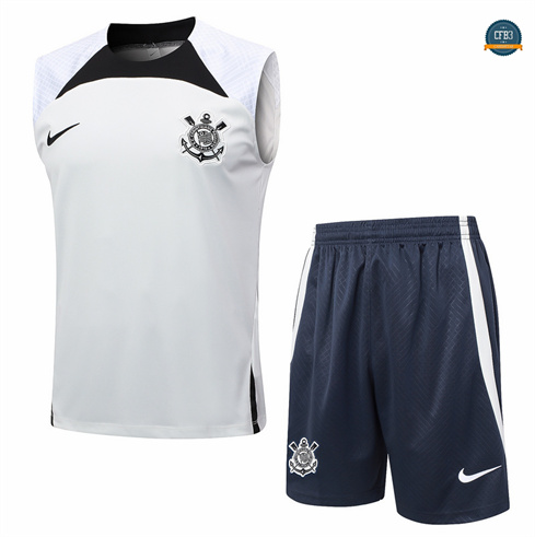 Comprar Camiseta entrenamiento sin mangas Corinthians gris claro 2024/2025