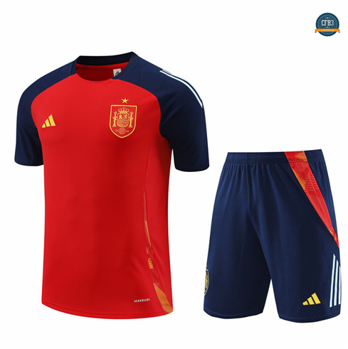 Ofertas Camiseta entrenamiento Espana Niño + Pantalón kit rojo 2024/2025