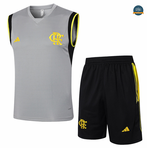 Comprar Camiseta entrenamiento sin mangas Flamengo gris 2024/2025