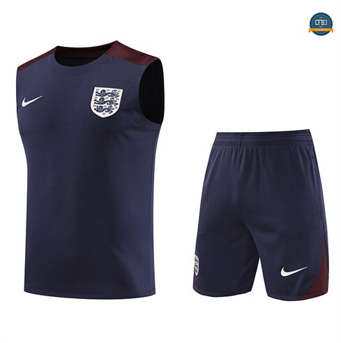 Buscar Camiseta entrenamiento sin mangas Inglaterra Azul marino 2024/2025