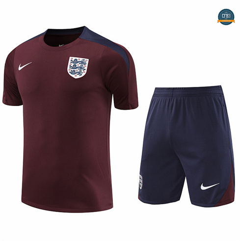 Hacer Camiseta entrenamiento Inglaterra + Pantalón marrón 2024/2025