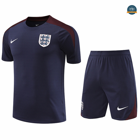 Diseño Camiseta entrenamiento Inglaterra + Pantalón Azul marino 2024/2025