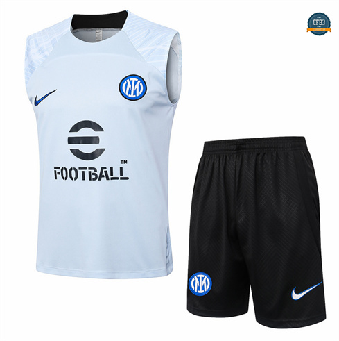 Ofertas Camiseta entrenamiento sin mangas Inter Milan azul claro 2024/2025