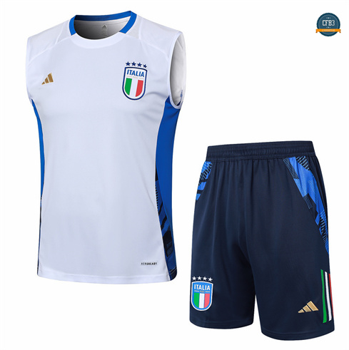 Ofertas Camiseta entrenamiento sin mangas Italia Blanco 2024/2025