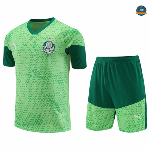 Nuevas Camiseta entrenamiento Palmeiras + Pantalón verde 2024/2025