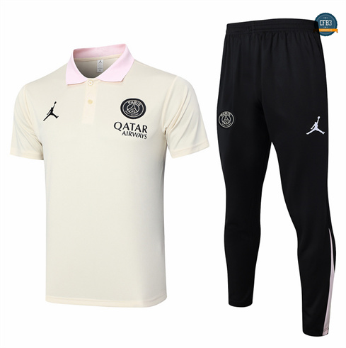 Ofertas Camiseta entrenamiento Paris polo + Pantalones albaricoque 2024/2025