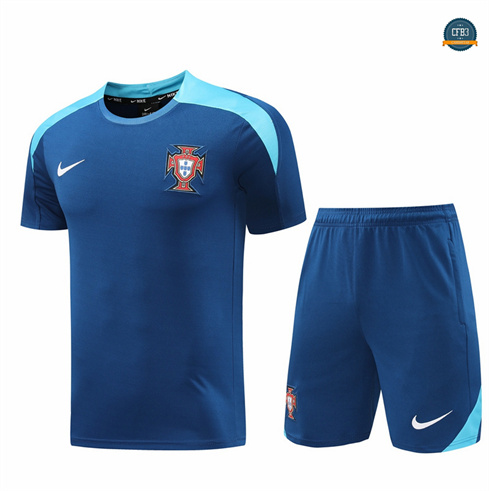 Buscar Camiseta entrenamiento Portugal + Pantalón azul 2024/2025