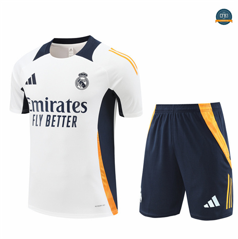 Hacer Camiseta entrenamiento Real Madrid + Pantalón Blanco 2024/2025