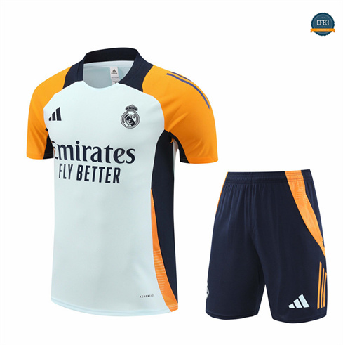 Nuevas Camiseta entrenamiento Real Madrid Niño + Pantalón Blanco 2024/2025