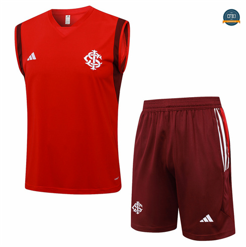 Hacer Camiseta entrenamiento sin mangas SC Internacional rojo 2024/2025