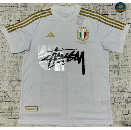 Hacer Camiseta Italia Equipación Édition spéciale Blanc 2024/2025