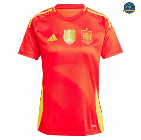 Nuevas Camiseta Espana Mujer Primera Equipación 2024/2025