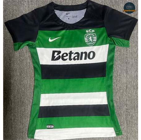 Hacer Camiseta Lisbon Mujer Primera Equipación 2024/2025