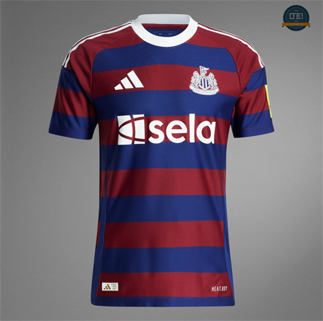 Diseño Camiseta Newcastle United Segunda Equipación 2024/2025