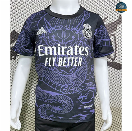 Comprar Camiseta Real Madrid Niños Dragon Equipación Édition spéciale Negro/Púrpura