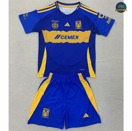 Diseño Camiseta Tigres Niño Segunda Equipación 2024/2025