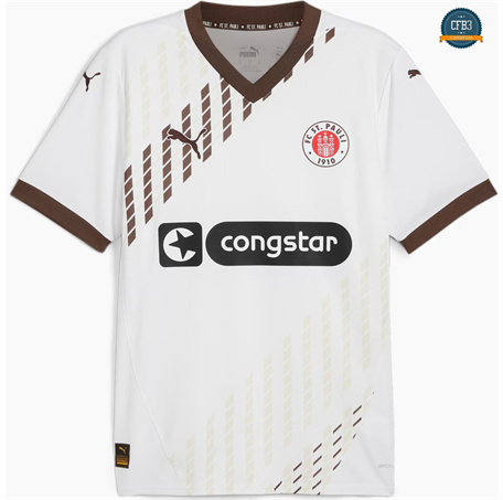 Hacer Camiseta St Pauli Segunda Equipación 2024/2025