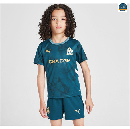 Cfb3 Camiseta futbol Marsella Niños 2ª Equipación 2024/2025