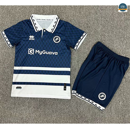 Cfb3 Camiseta futbol Millwall Niños 1ª Equipación 2024/2025